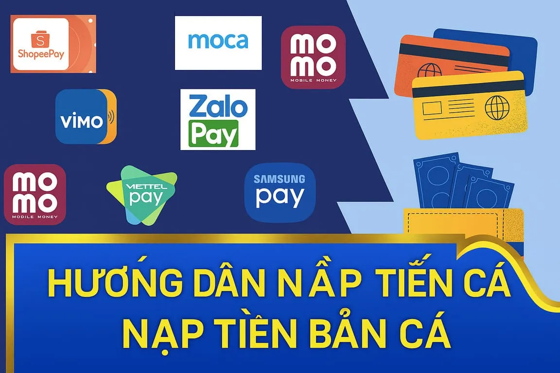 Hướng dẫn nạp tiền Bắn Cá với nhiều phương thức thanh toán